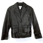 Doctor Who S02 Elizabeth Sladen Leather Jacket
