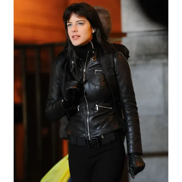 Doctor Who S04 Michelle Ryan Leather Jacket
