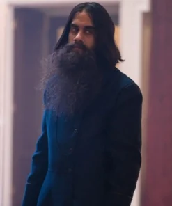 Doctor Who Sacha Dhawan Blue Coat