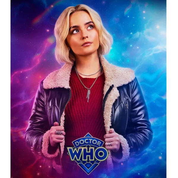 Doctor Who Season 14 Millie Gibson Leather Jacket
