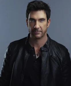 Dylan McDermott Hostages Leather Jacket