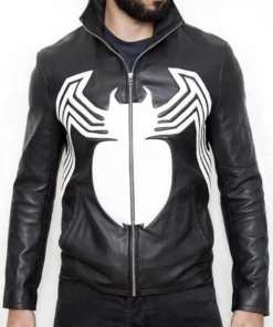 Eddie Brock Venom Leather Jacket