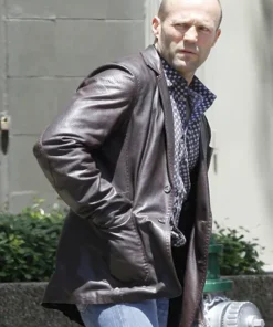 Fast and Furious 7 Jason Statham Leather Blazer