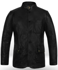 Hugh Jackman Real steel Leather Jacket