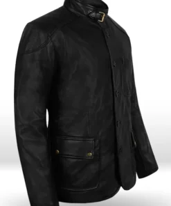 Hugh Jackman Real steel Leather Jacket