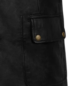 Hugh Jackman Real steel Leather Jacket