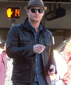 Jensen Ross Ackles Leather Jacket