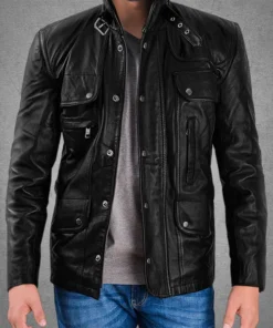 Jensen Ross Ackles Leather Jacket