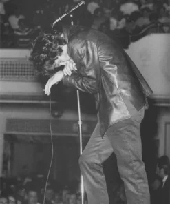 Jim Morrison Classic Leather Shirt