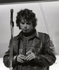 Jim Morrison Classic Leather Shirt