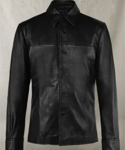 Jim Morrison Classic Leather Shirt