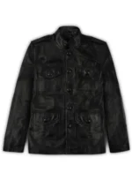 Jim Morrison Black Leather Jacket