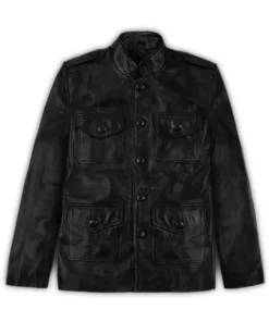 Jim Morrison Black Leather Jacket