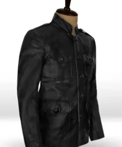 Jim Morrison Black Leather Jacket