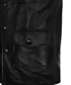 Jim Morrison Black Leather Jacket