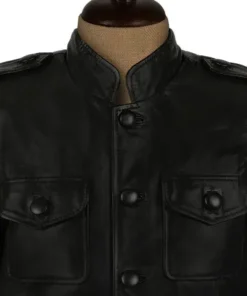 Jim Morrison Black Leather Jacket
