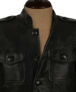Jim Morrison Black Leather Jacket