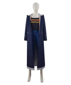 Jodie Whittaker Doctor Who Navy Coat