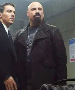 John Travolta From Paris with Love Leather Jacket