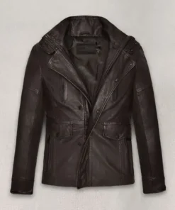 John Travolta From Paris with Love Leather Jacket