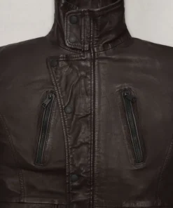 John Travolta From Paris with Love Leather Jacket