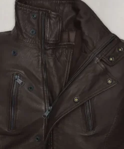 John Travolta From Paris with Love Leather Jacket