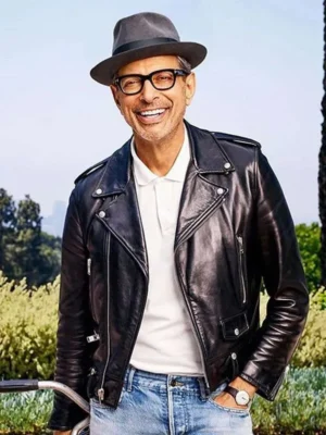 Jurassic World Dominion Jeff Goldblum Leather Jacket