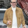 Jurassic World Dominion Jeff Goldblum Suede Jacket