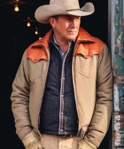 Kevin Costner Yellowstone John Dutton Cotton Jacket