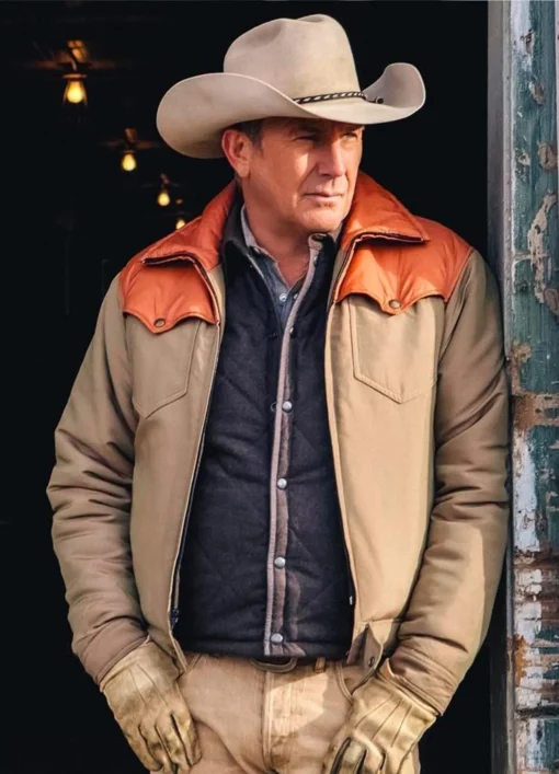 Kevin Costner Yellowstone John Dutton Cotton Jacket