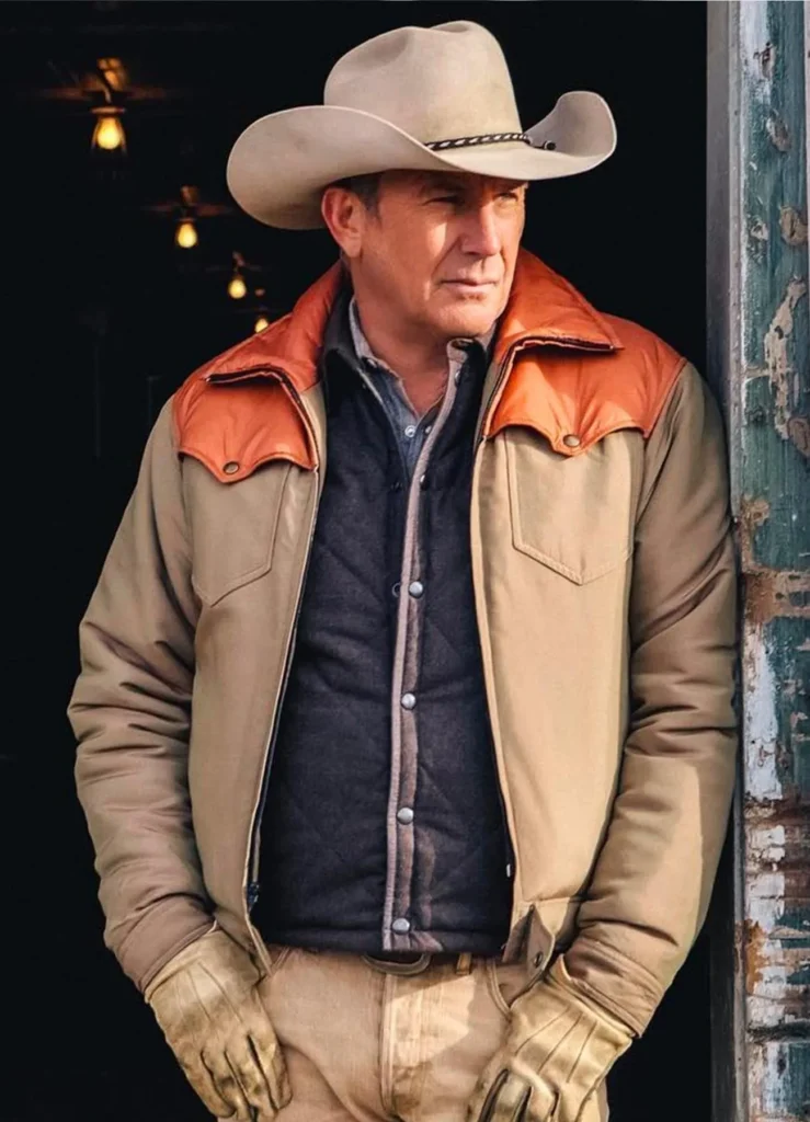 Kevin Costner Yellowstone John Dutton Cotton Jacket