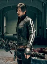Leon Kennedy Resident Evil Vendetta Leather Jacket