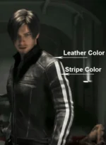 Leon Kennedy Resident Evil Vendetta Leather Jacket