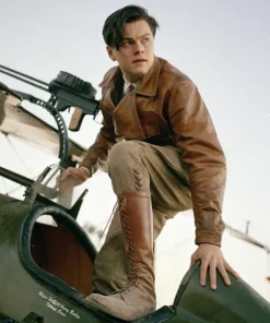 Leonardo DiCaprio The Aviator Leather Jacket