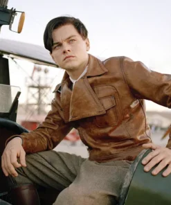 Leonardo DiCaprio The Aviator Leather Jacket