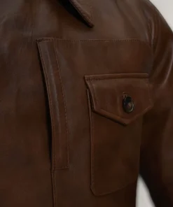 Leonardo DiCaprio The Aviator Leather Jacket