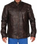 Lucas Till MacGyver Leather Jacket