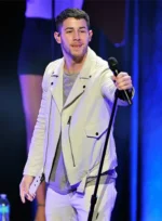 Nick Jonas Leather Jacket