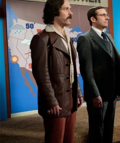Paul Rudd Anchorman 2 The Legend Continues Leather Jacket