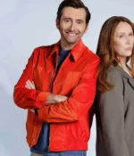 Return Doctor Who David Tennant Orange Jacket