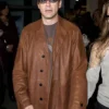 Robert Downey Jr Leather Blazer