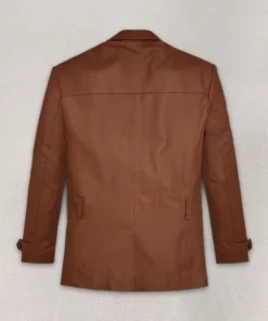 Robert Downey Jr Leather Blazer