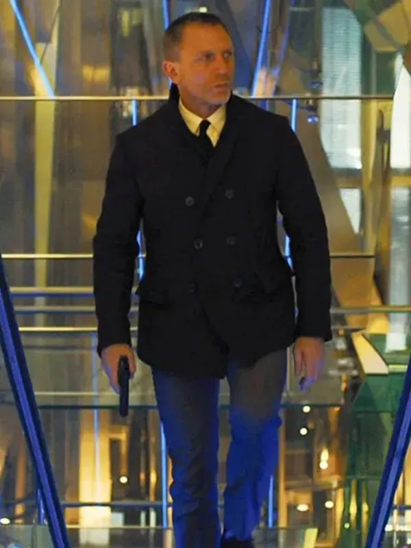 Skyfall James Bond Pea coat