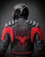 Spider Man Miles Morales Punk Leather Jacket