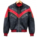 Spider Man Miles Morales Punk Leather Jacket