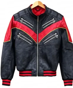 Spider Man Miles Morales Punk Leather Jacket
