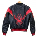 Spider Man Miles Morales Punk Leather Jacket
