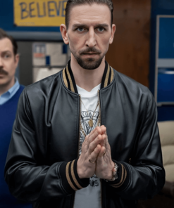 Ted Lasso S03 Maximilian Osinski Bomber Jacket