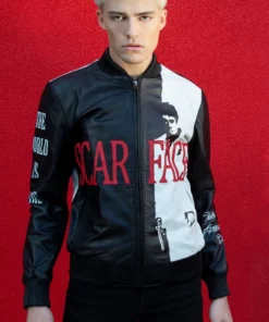 Tony Montana Scarface Leather Jacket
