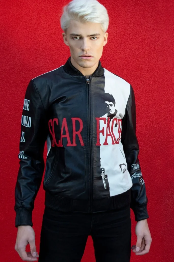 Tony Montana Scarface Leather Jacket